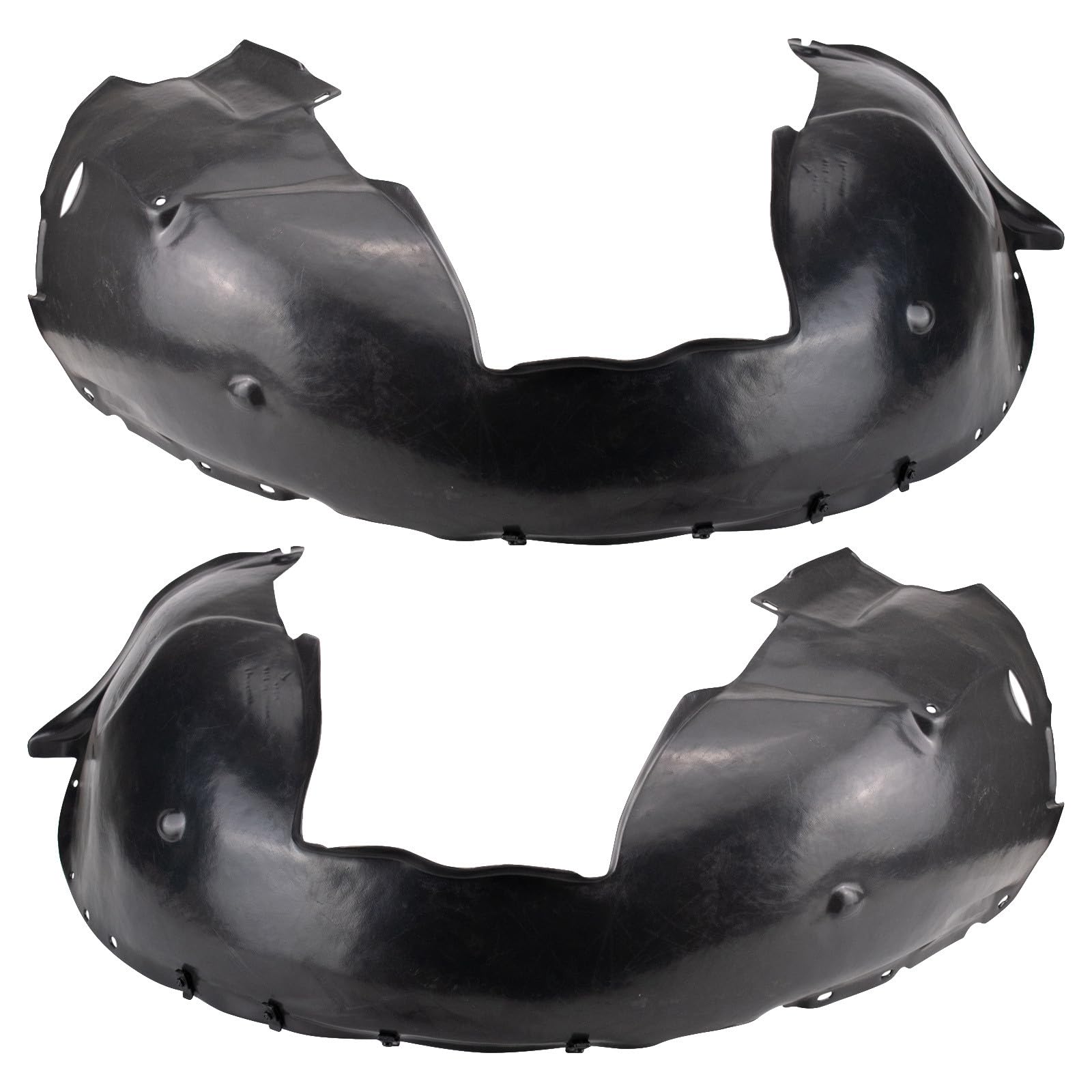 TRQ Inner Fender Liner Set | For 2001-2009 Volvo S60 2001-2007 V70 VO1248105 VO1249105