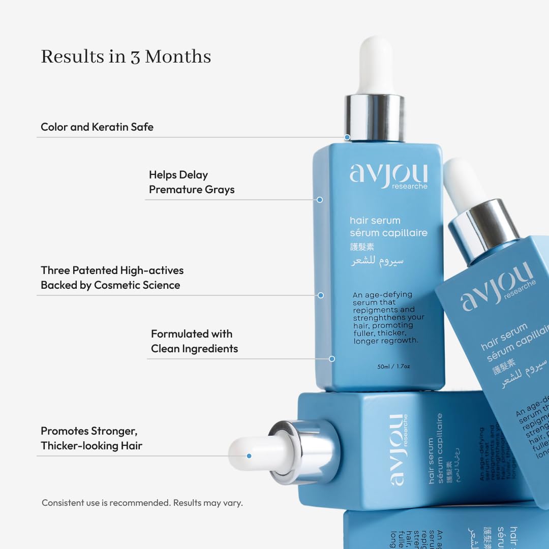 Przeciwstarzeniowe serum do włosów przetestowane klinicznie przywraca naturalny kolor włosów przywraca siwe włosy grubsze i pełniejsze włosy, nietoksyczne, odpowiednie do wszystkich rodzajów włosów 50
