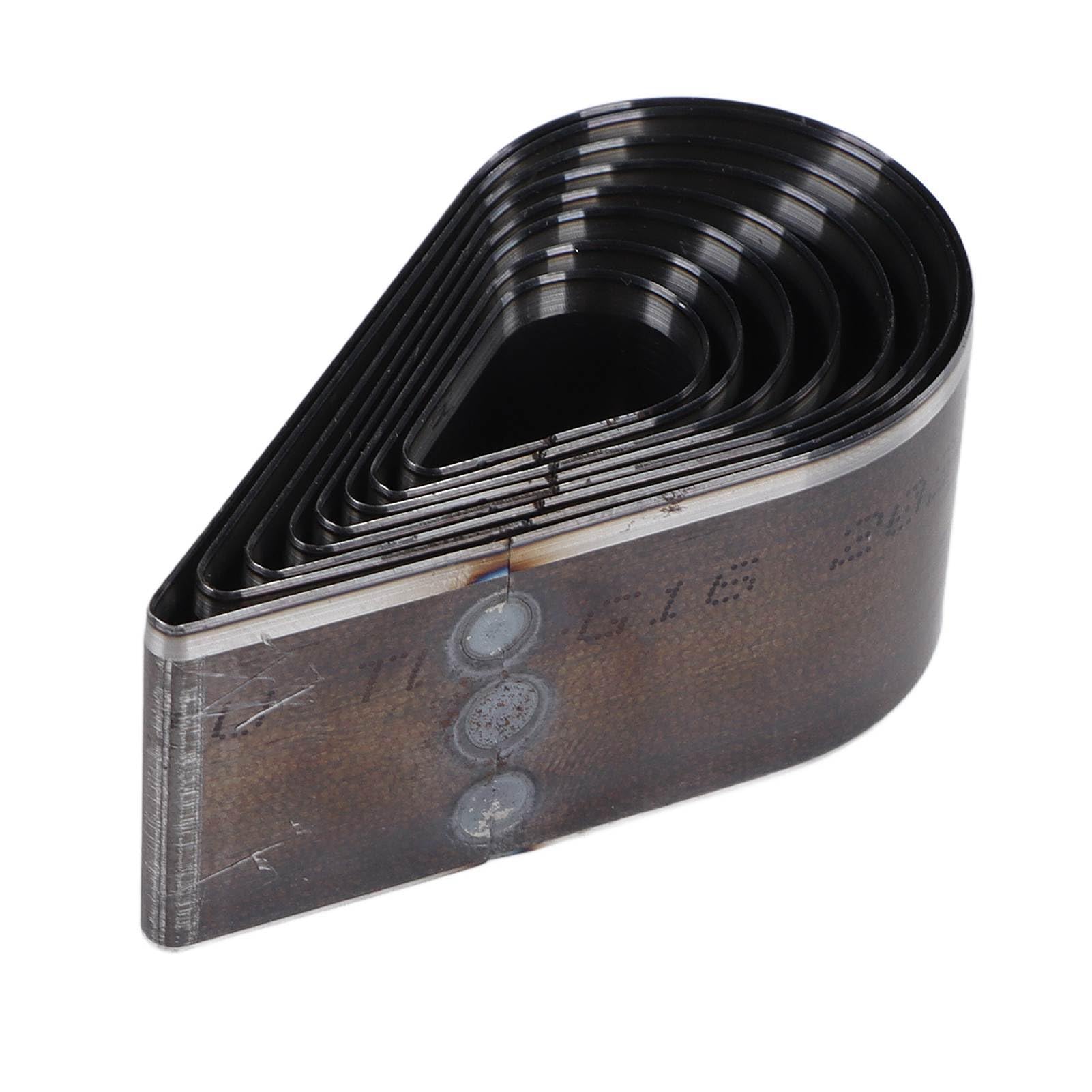 Leather Craft Die Cutting Punch Tool, Teardrop Alloy Steel Hole Punch, and Jewelry Making, Various Sizes for Mobile Phone Cases, Belts, DIY