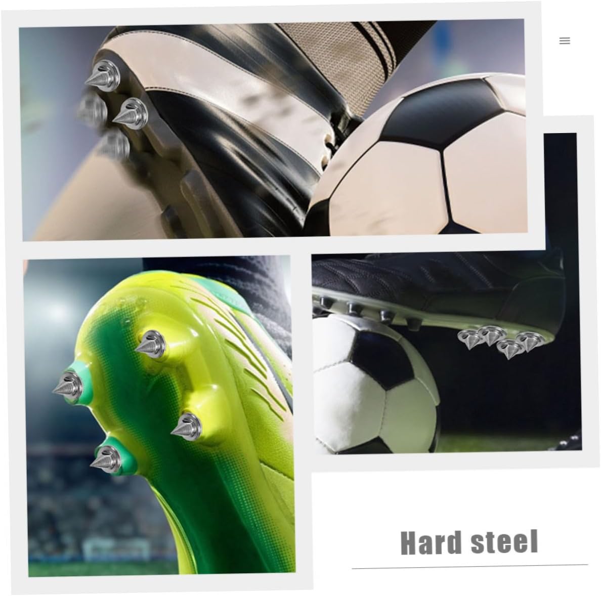 1set Metal Track Spikes Steel Replacement Spikes for Running and Track Shoes Includes and Wrench for Outdoor Sports and Training Activities