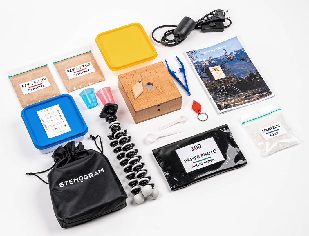 Deluxe - Kit de Photographie sténopé - 100 recharges incluses