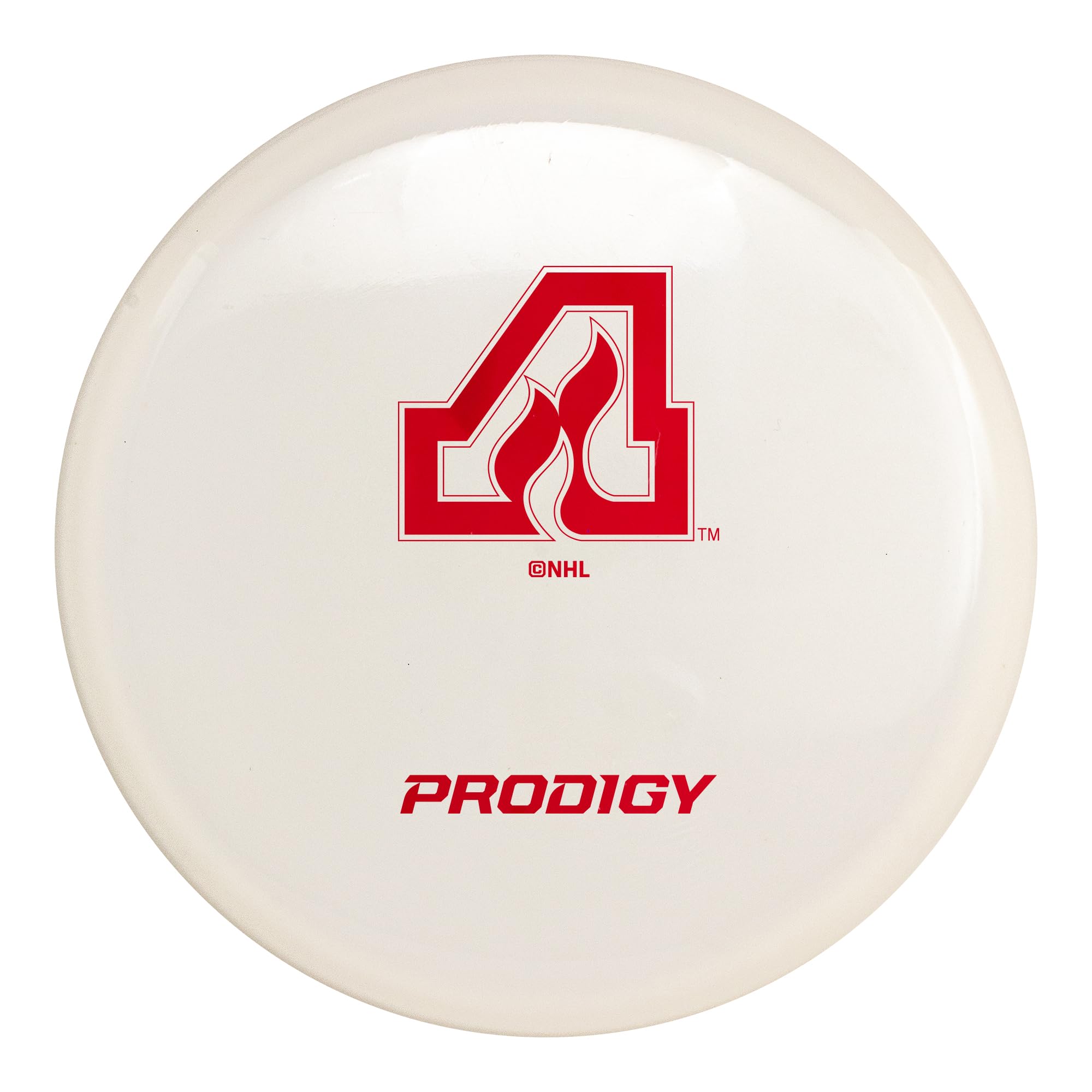 Prodigy Disc 400 M4 Atlanta Flames | NHL Vintage Hockey™ Collection | Straight to Understable Mid-Range | Great Beginner Disc Golf Midrange | Straight Flight | 180g+ | All White