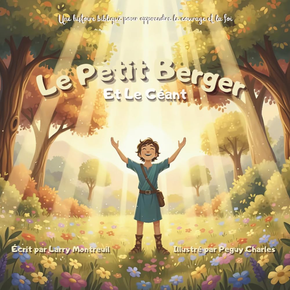 Le petit berger et le géant: Une histoire biblique de courage et de foi