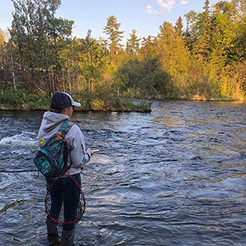image for Goture Magnetic Clip Fly Fishing Landing Net Catch and Release Trout N