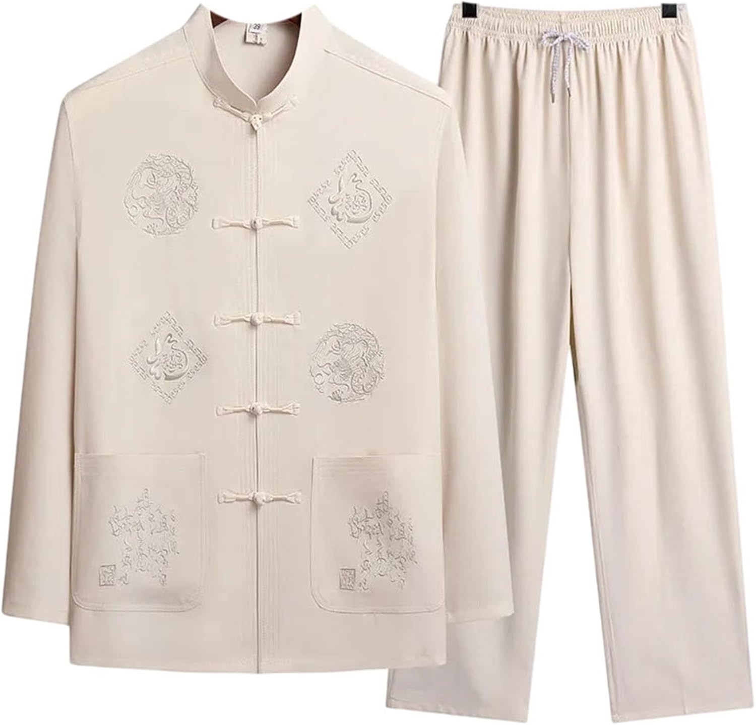 Autumn Sportswear Men's Casual Sets Spring Chinese Style