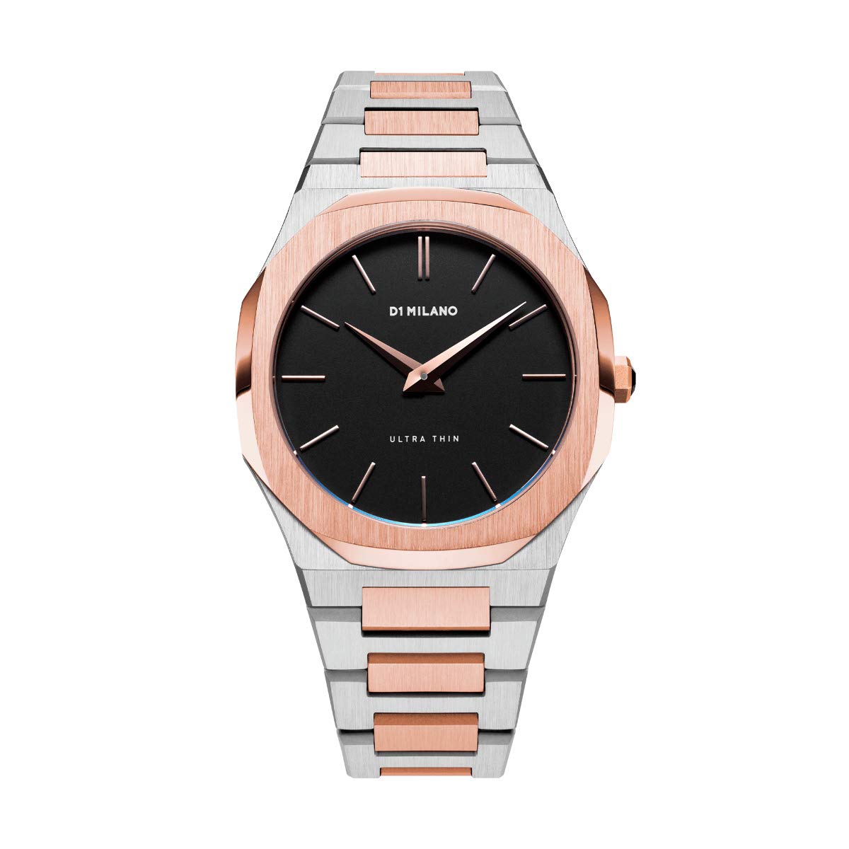D1 Milano Stainless Steel Ultra Thin Analog Black Dial Men Watch-Utbu03, Gray Band (B084C27QRV) Amazon Price History, Amazon Price Tracker