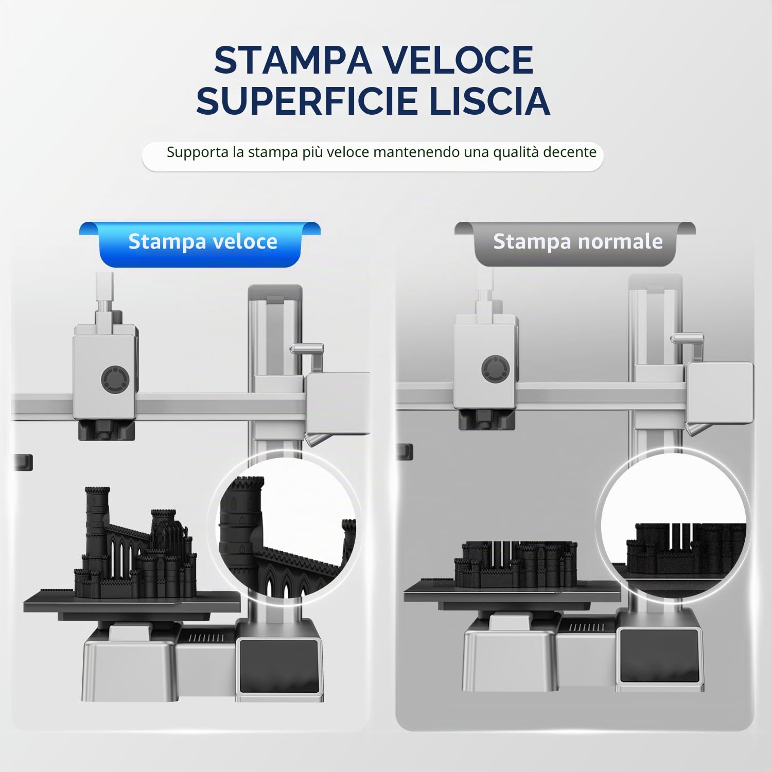Fugacity Filamento in PETG da 1,75 mm, per stampante 3D, 2 rotoli da 1 kg, precisione dimensionale +/- 0,02 mm, effetto di stampa migliorato, si adatta alla maggior parte delle stampanti 3D FDM