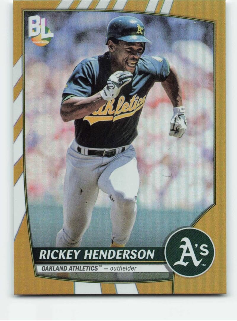 2023 Topps Big League #310 Rickey Henderson NM-MT Oakland Athletics Baseball Trading Card MLB