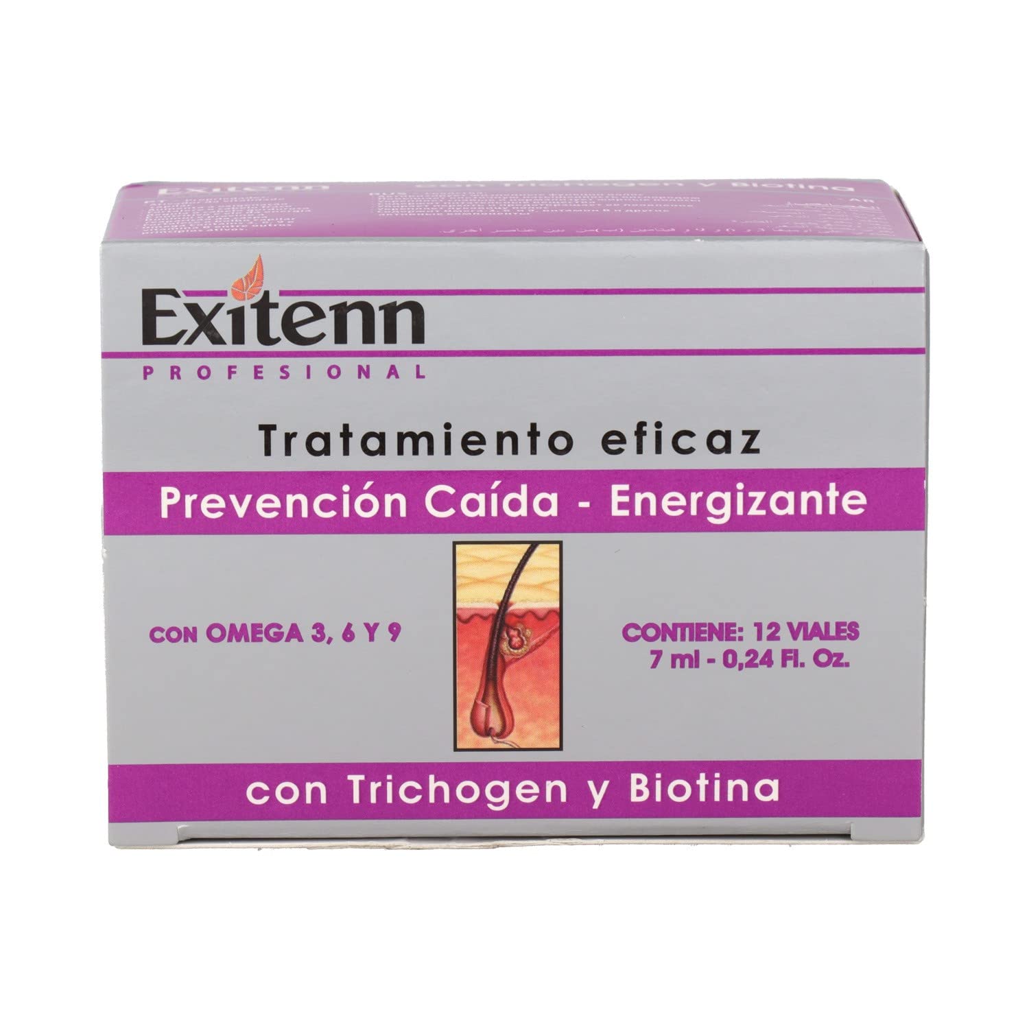 Exitenn Energizante Trichogen Tratamiento Anticaida - 7 ml