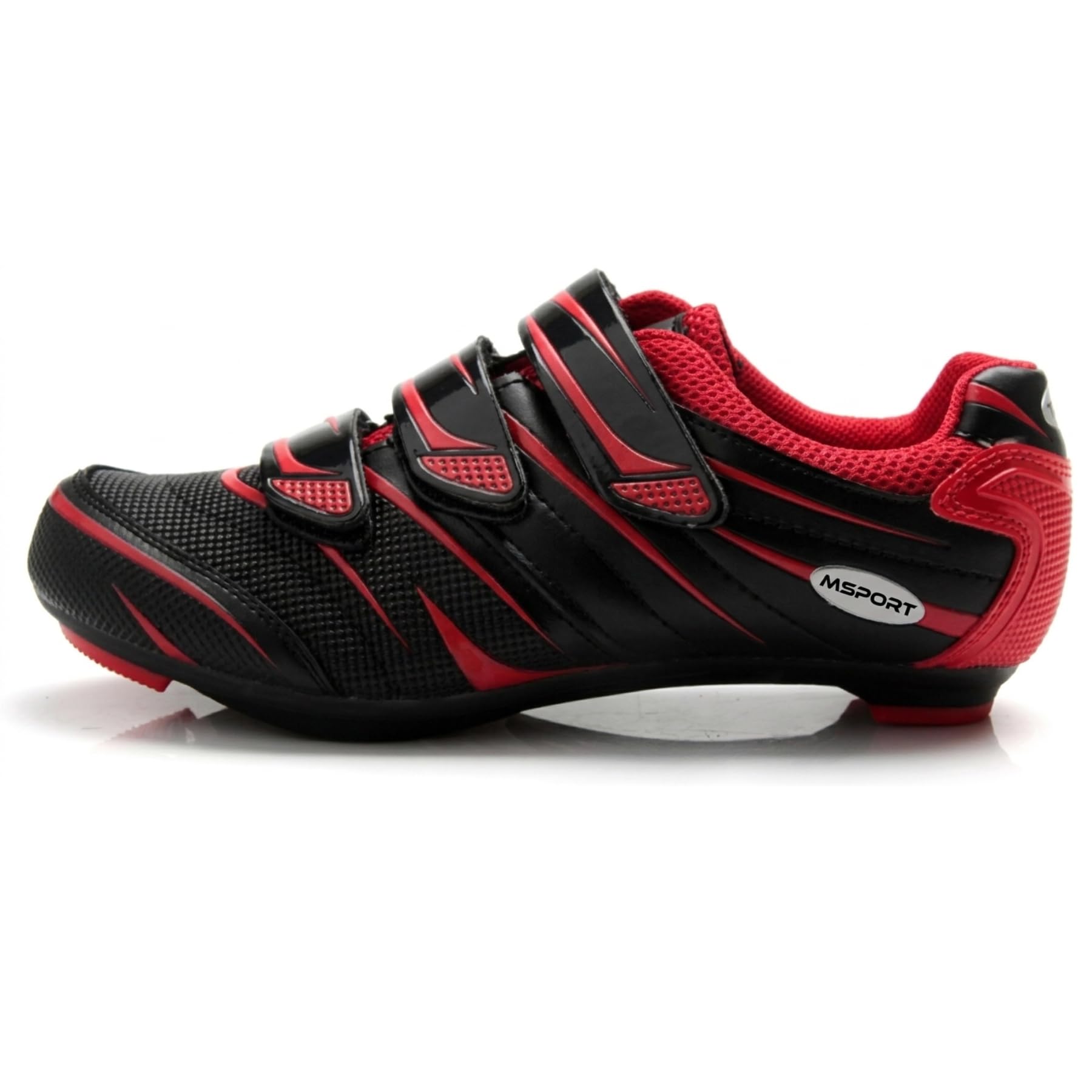 Zapatillas de Ciclismo Hombre/Mujer – Zapatillas de Spinning Transpirables, Compatibles con Peloton, SPD, SPD-SL y Look Delta - Rojo 39 EU