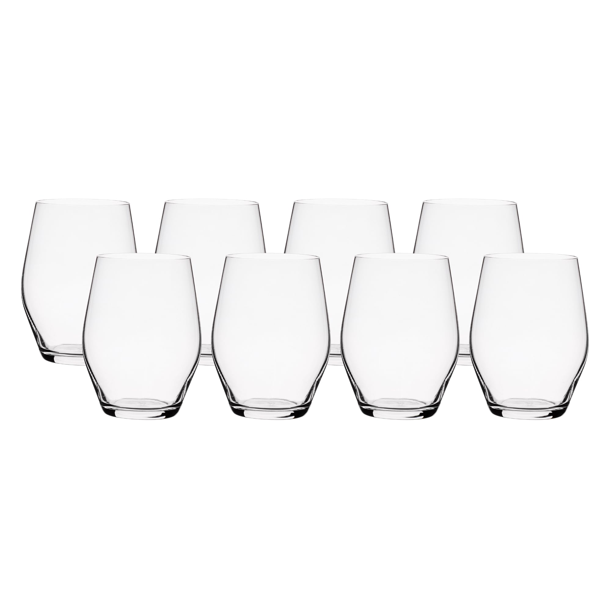 Anchor Hocking Ocean Sante Weinglas-Set, ohne Stiel, 473 ml, 8-teilig