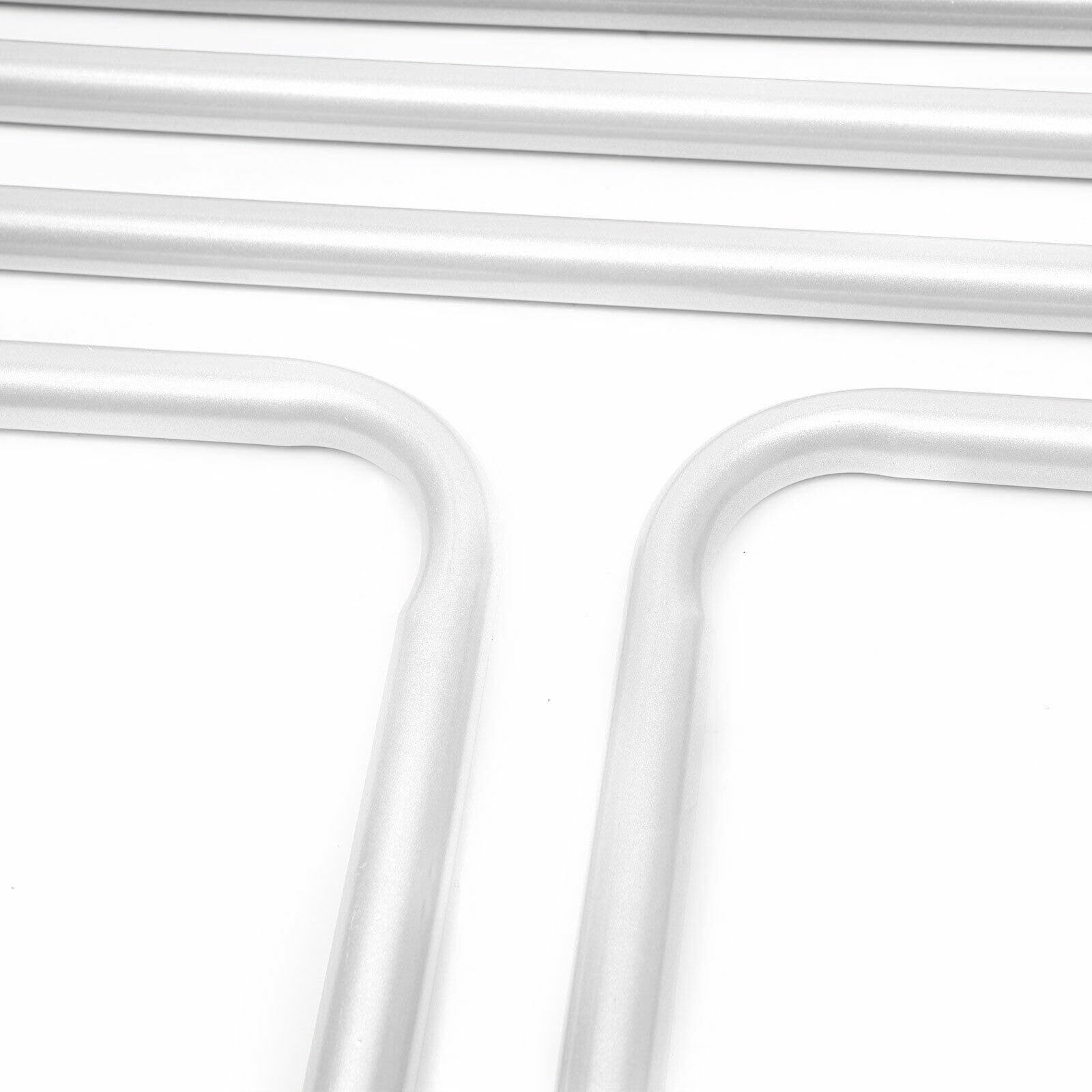 Arche de mariage avec bases - Arche décorative en fer - 2 x 2 x 1 m - Blanc - Pour décoration de mariage, fête d'anniversaire