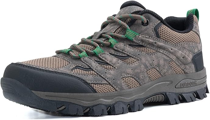 Hiking Shoes for Men Lightweight Breathable Outdoor Trekking and Trail Sneakers