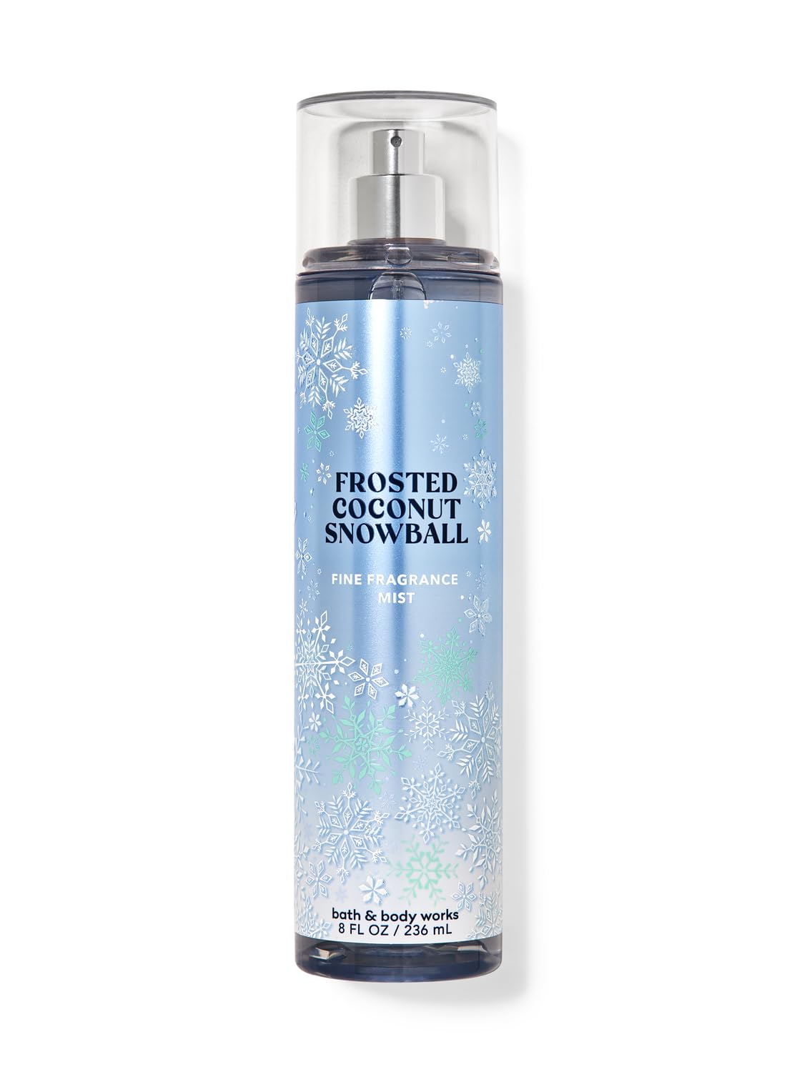 Bath Body Works Frosted Coconut Snowball Fine Fragrance Mist 236ml  Festive Invigorating Scent Long-Lasting Fragrance Infused with