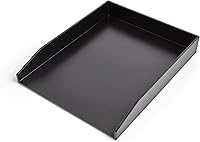 Vista 2 de Staples TRU RED - Bandeja de plástico apilable de carga frontal, color negro, 4/cartón (TR55253-CCVS)