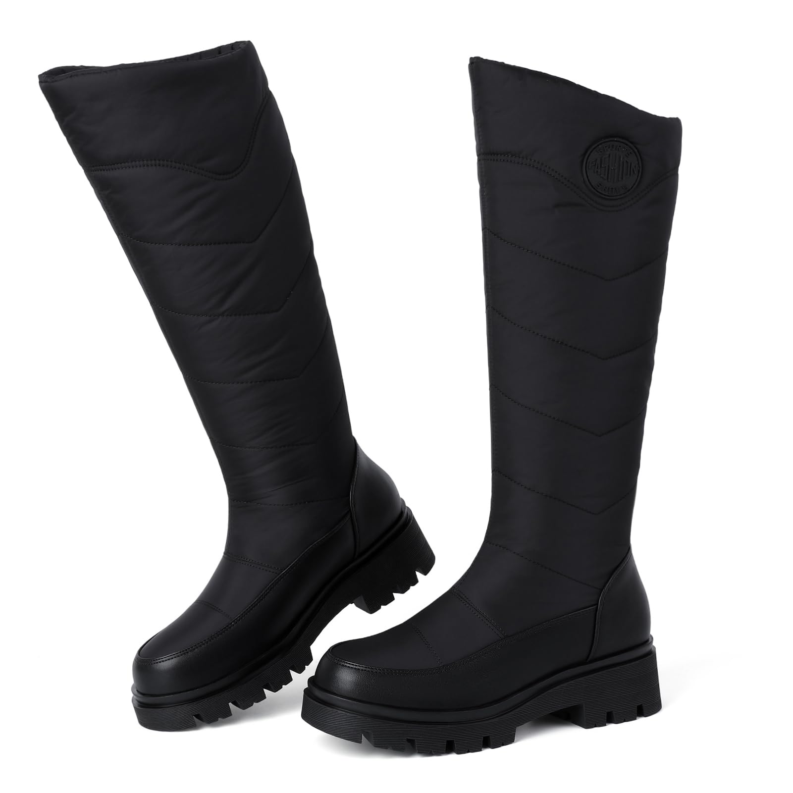 Womens Snow Boots Knee High Warm Winter Shoes