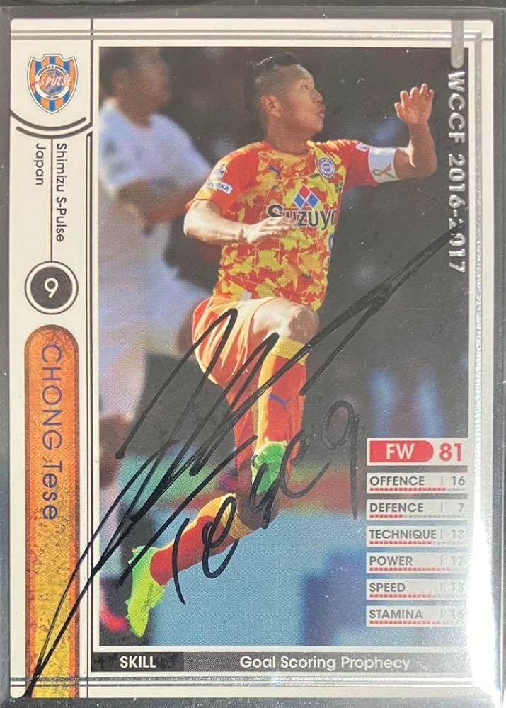 鄭大世選手　直筆サインノート&カード 鄭大世選手 直筆サインノート&カード Yahoo!オークション