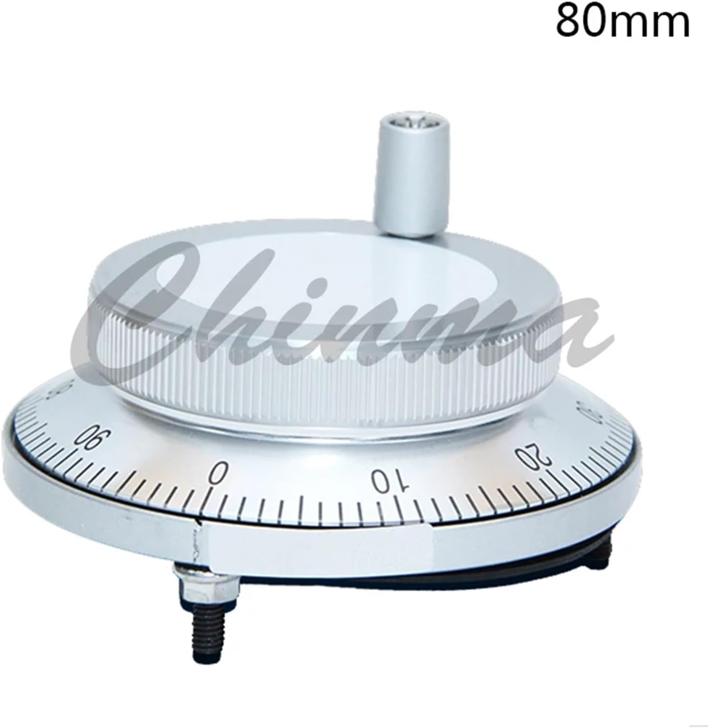 for Engraving Machine C.NC Pulse Generator 60mm 80mm 12V 25pulse 4pin Electronic Handwheel (Color : 80mm)