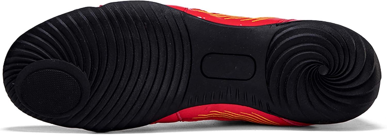 Wrestling Boxing Shoes for Men, Men's High Top Boxing Boots, All-Around Protection, Provides Stability, Ideal for Sports, Fighting, Fitness, Weightlifting, Martial Arts, and More!