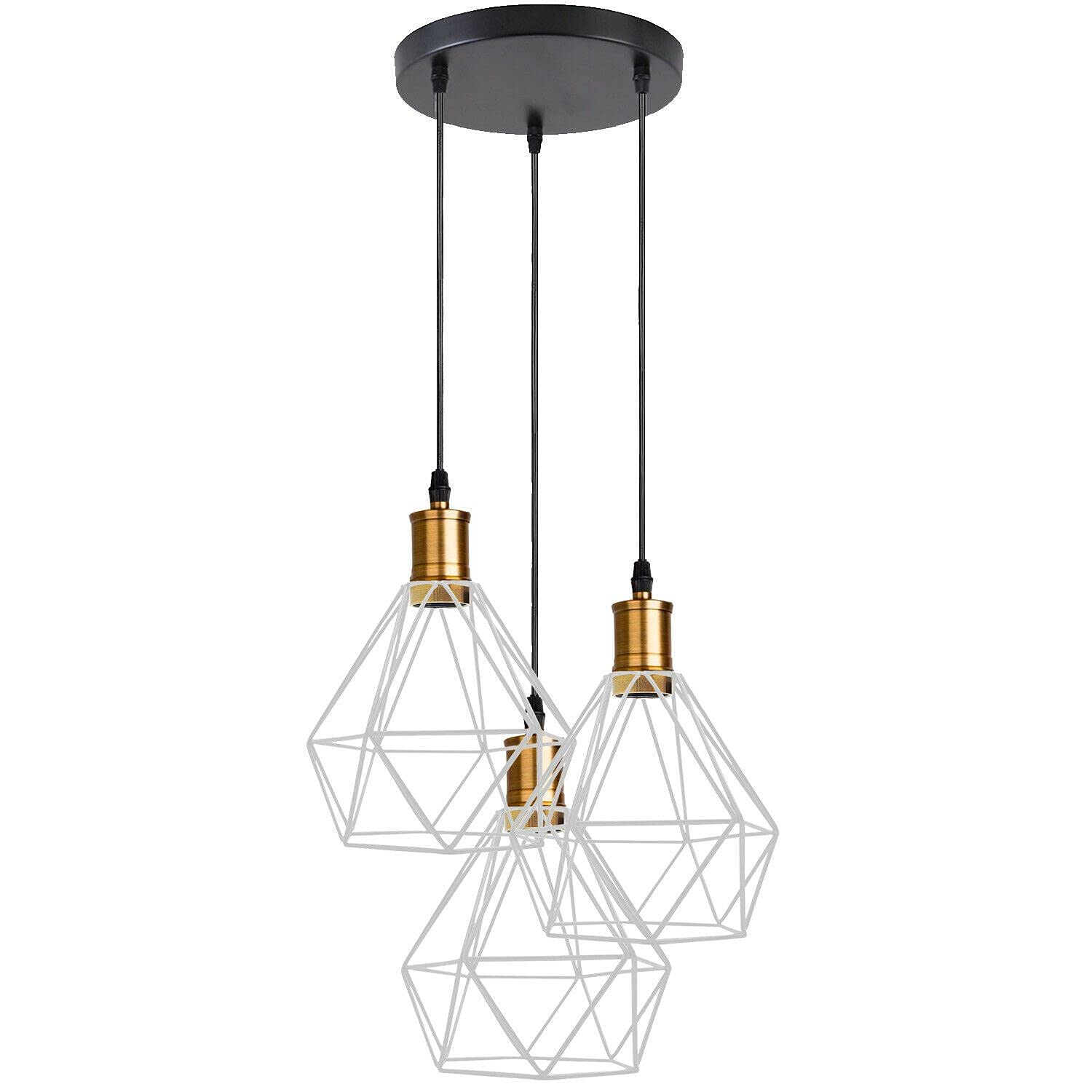 DC VOLTAGE Deckenpendelleuchte – Industrieller Look, Verstellbare Kette, E27-Fassung, 85 Cm