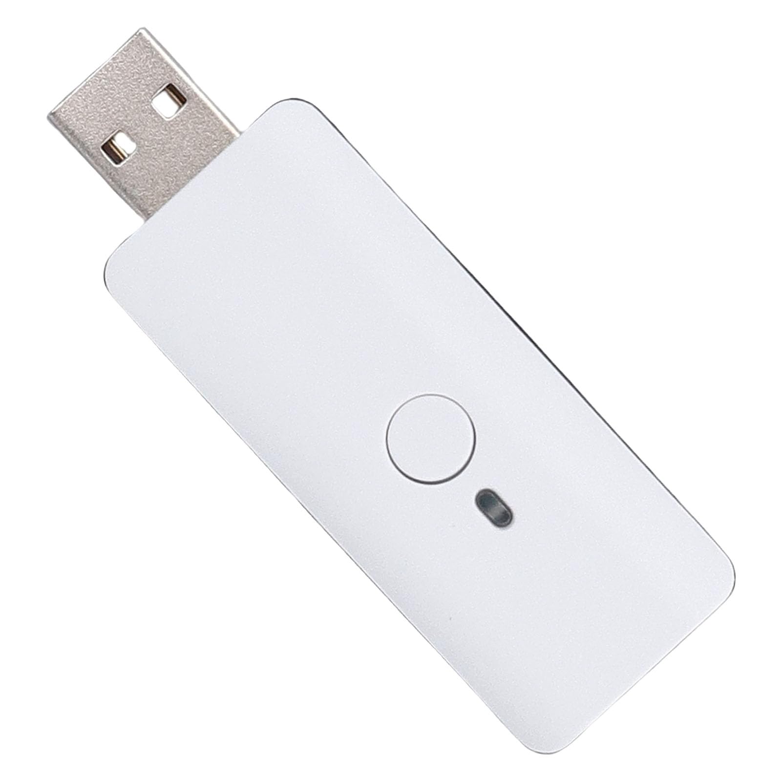 AMONIDA Adapter Bezprzewodowy do Kontrolerów Serii X S, do Modeli Slim, Pro, Classic, Steam Deck, RasPi, ROG Ally X z funkcją Plug Play i Ulepszonymi Funkcjami, Idealny Trybu (WHITE)