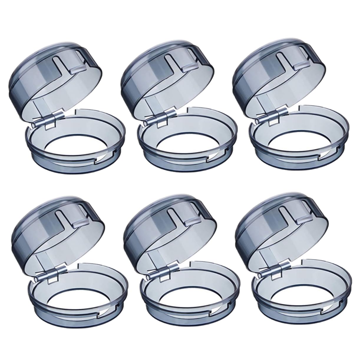 Childproof Gas Stove Knob Covers Safety Cases for Kitchen Stove Locks Child Safety Easy Install/Remove Black Set