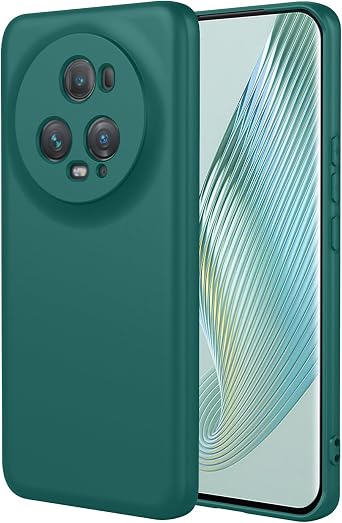 Case for Honor Magic 5 Pro 5G, Liquid Silicone Case, Soft Anti-Scratch Microfiber Lining Shockproof Phone Case Compatible with Honor Magic 5 Pro 5G E