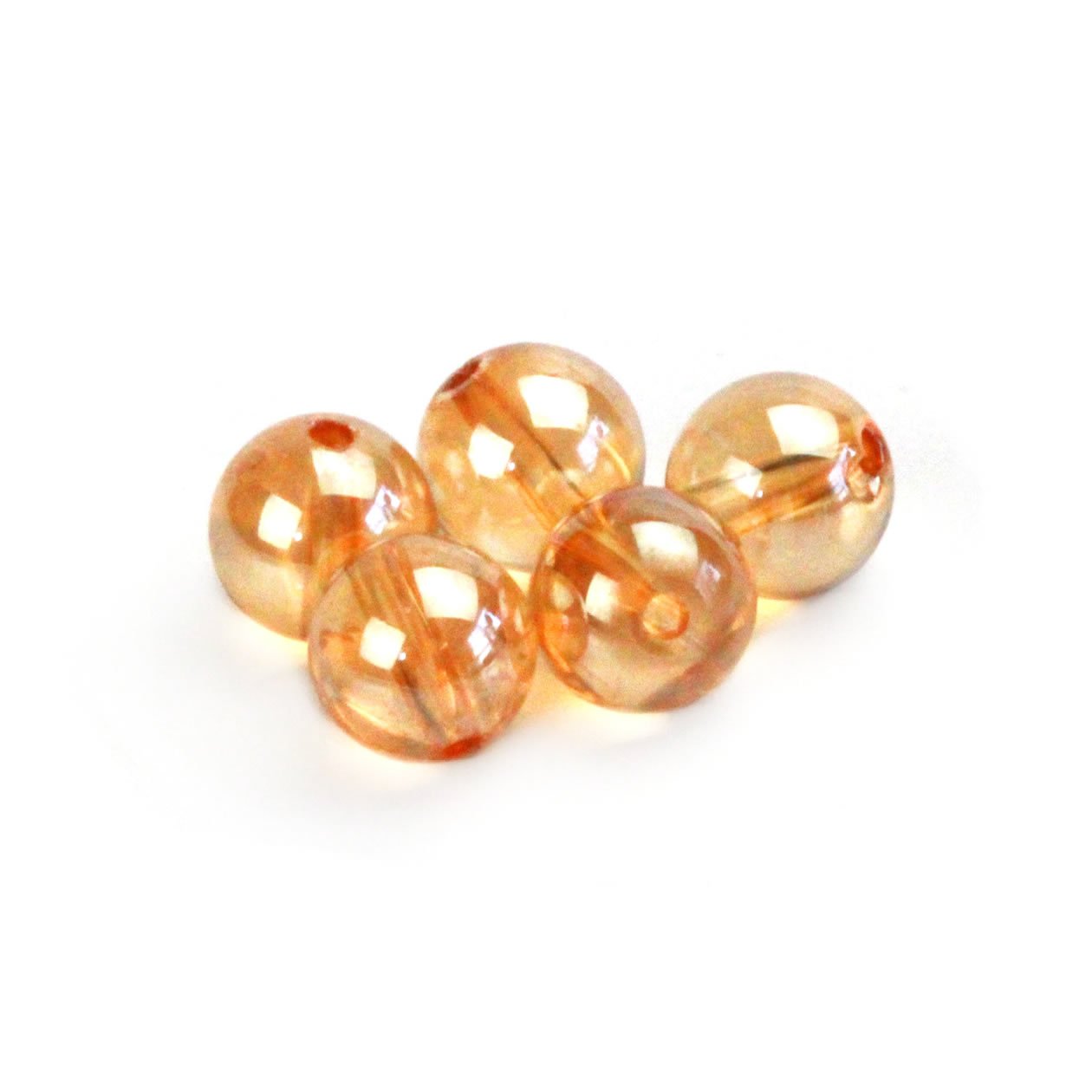 Amazon.co.jp: ハッピーボム ゴールデンオーラ 8mm 丸玉 5粒 天然石 