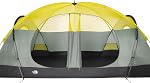 Tente THE NORTH FACE Wawona 8 - Tente de camping pour huit personnes, résistant à l'eau, spacieuse et facile à installer, vestibule attaché, vert agave/gris asphalte, taille unique
