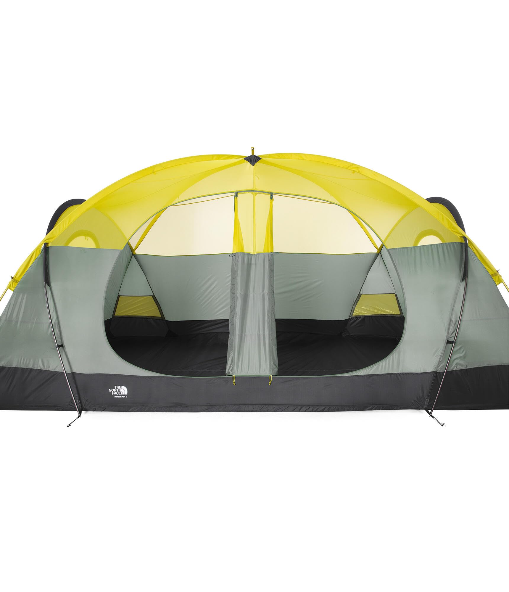 THE NORTH FACE Wawona 8 Tent | Eight Person Camping Tent, Water Repellent, Spacious & Easy to Set Up, Attached Vestibule Area