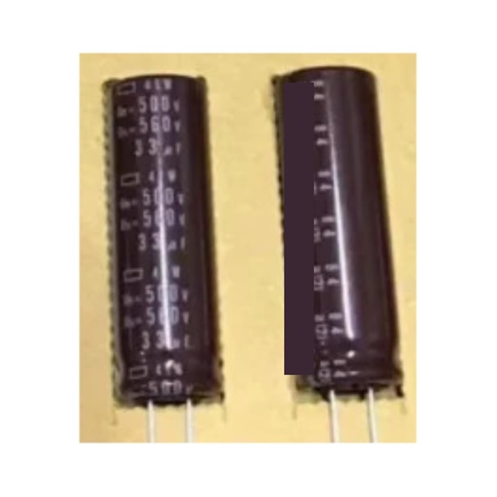 Capacitor 33UF 500V ECST501ELL330TS40S pour circuits électroniques