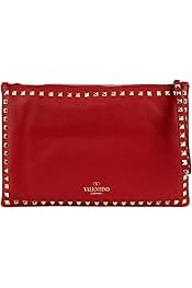 VALENTINO ヴァレンティノ クラッチバッグ パーティバッグ チェーン 赤 VALENTINO ヴァレンティノ クラッチバッグ パーティバッグ