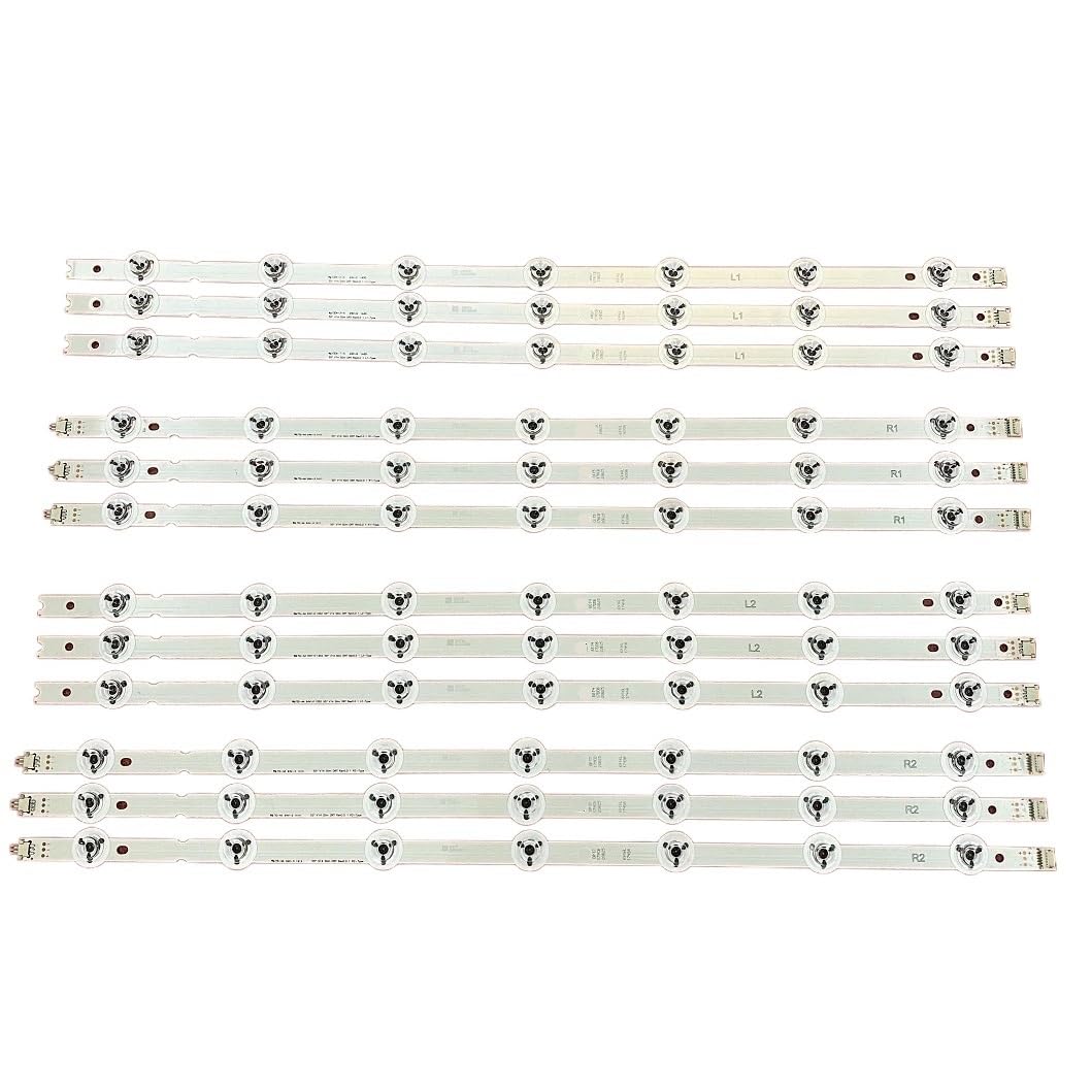Tira Led Tv Juego 12 Tiras Led Retroiluminación Para Tv 55LB677V 55LB679V 55LB7200 55LB700V 55LB676V LC550DUH Pg F1 6916L 1629A 1630B 1741A 1743B