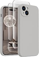 Vista 568 de FireNova Designed for iPhone 13 Pro Max Case, Silicone [Camera Protection] Phone Case with [2 Screen Protectors], Soft Anti-Scratch Microfiber Deep