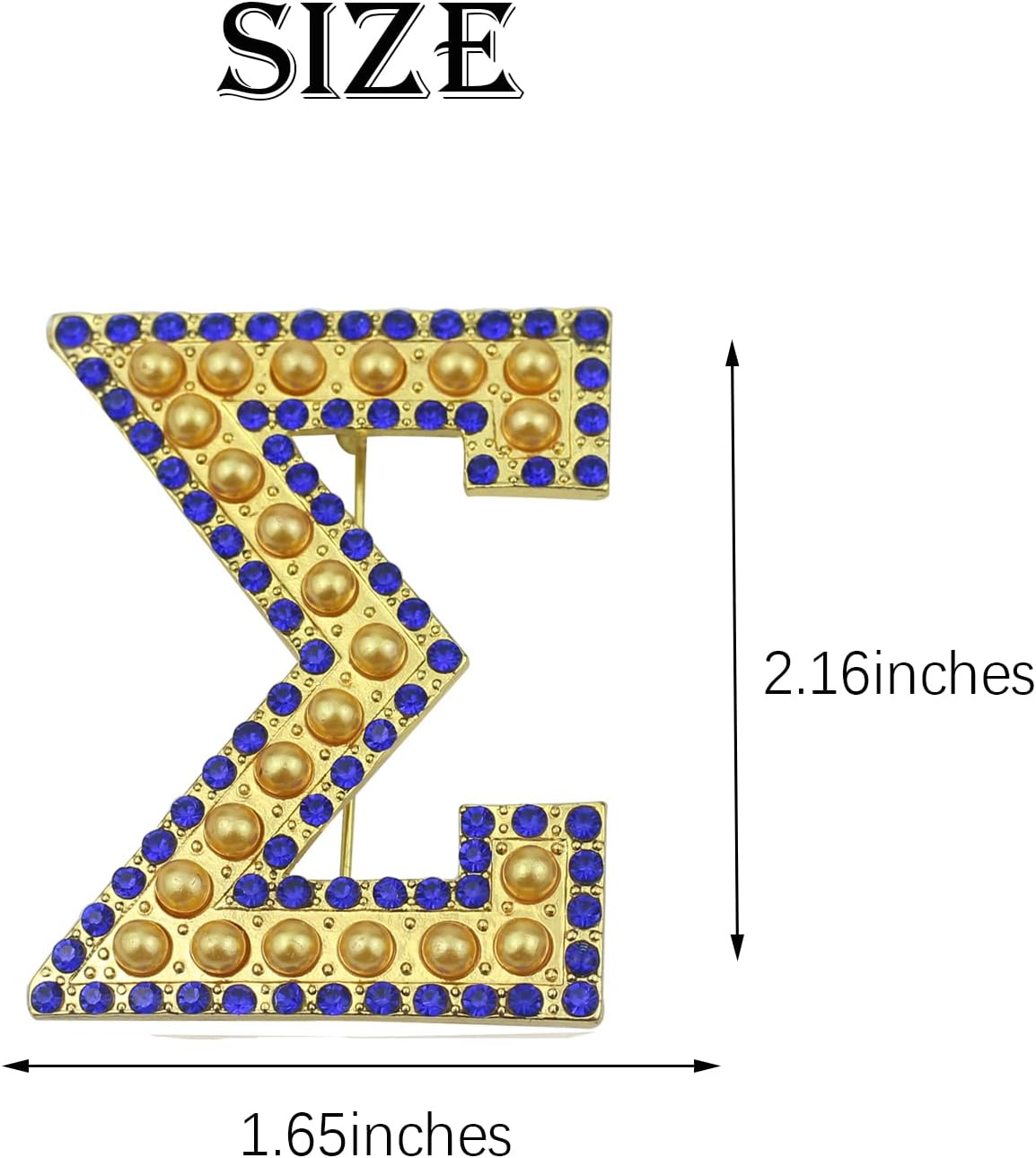 SGRHO Sorority Paraphernalia Brooch Pin for Women Greek Sorority Gift 1922 Sisterhood Jewelry - Image 6