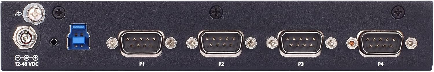 Moxa UPort 1450-G2, USB to 4-Port RS-232/422/485 Serial Converter, 0 to 60°C Operating Temperature