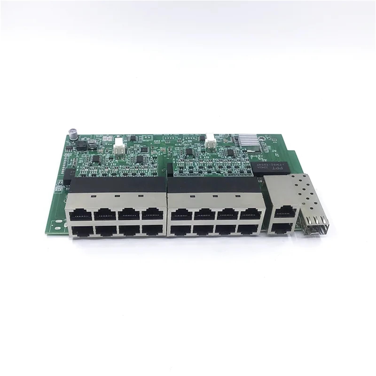 Commutateur 16 ports 10/100/1000 M PoE 48 V (250 W-300 W) 802.3AT/AF avec 2 ports NVR UPLINK de 1000 m avec 1 SFP 1000 M