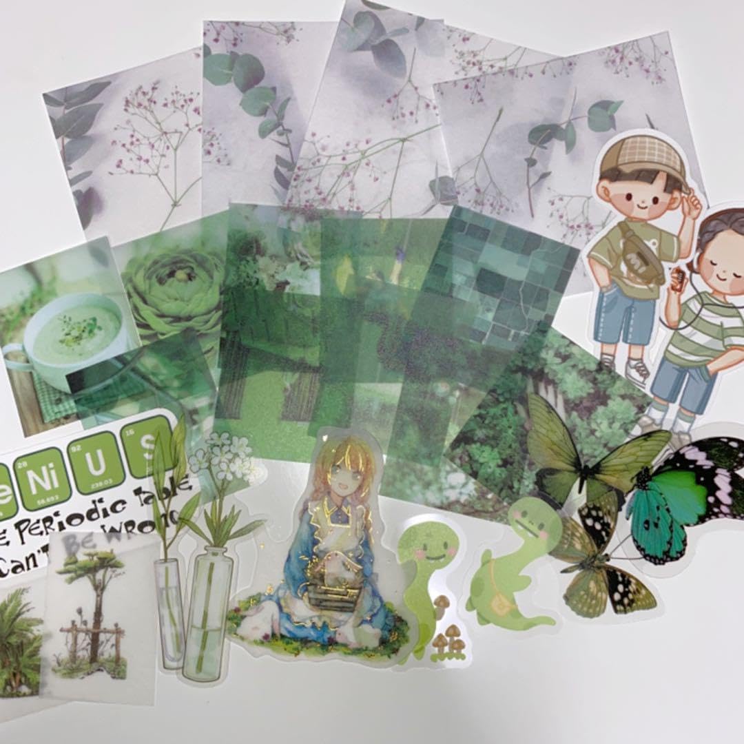 Amazon.co.jp: コラージュ 素材 カラフル おすそ分け 詰め合わせ