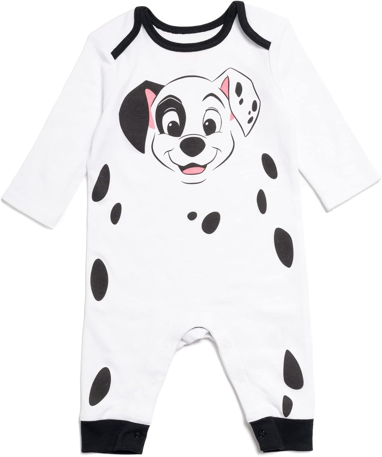 Disney Winnie the Pooh 101 Dalmatians Lion King Mickey Mouse Minnie Mouse Baby Snap Coverall and Hat Newborn to Infant