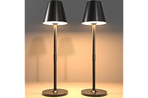 Dimmable 2 Pack LED Cordless Table Lamp
