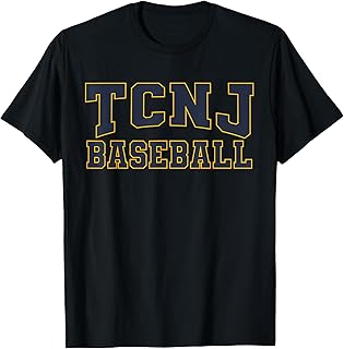 TCNJ Baseball Sports Fan T-Shirt