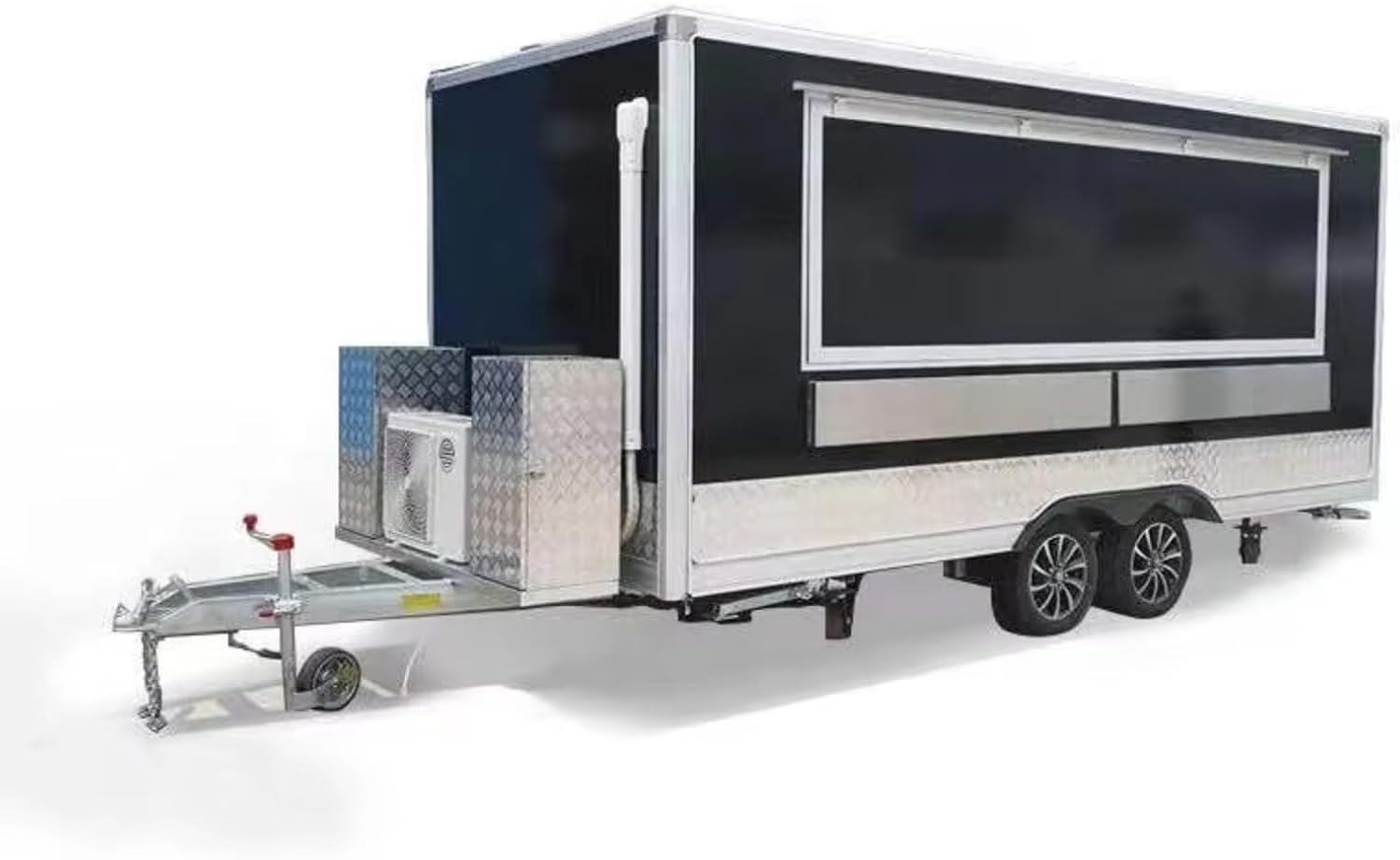 Fully Equipped Food Truck for Street Food Vending - Includes Fryer, Grill, Griddle, Refrigerator & Generator - Ready-to-Open Mobile Kitchen Solution.