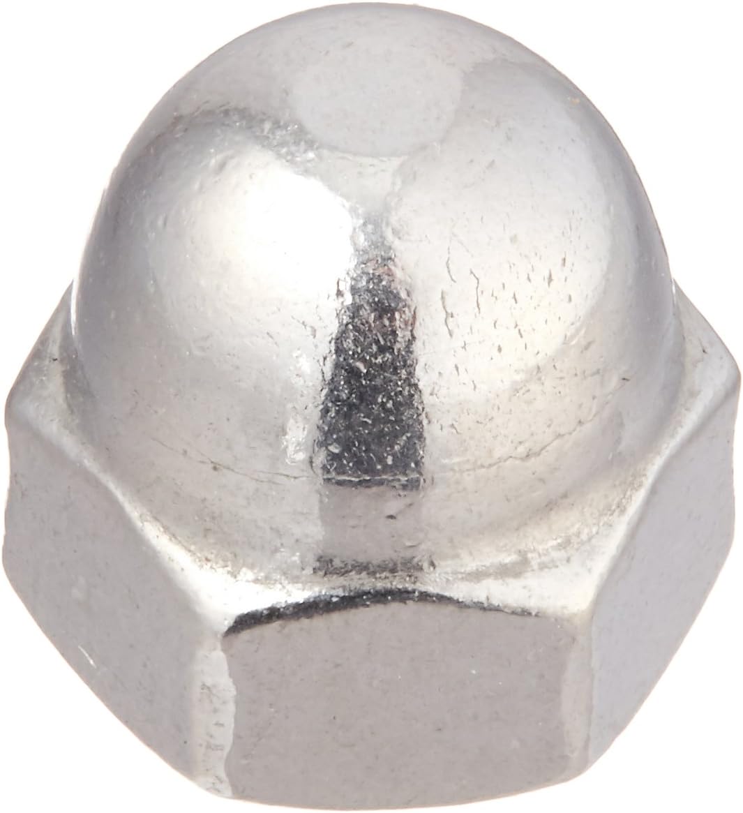 The Hillman Group 829955 10 by 24-Inch Stainless Steel Acorn Nut, 100-Pack