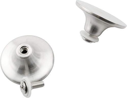 Miniatura 3 de ZYAMY Perilla de acero inoxidable para horno holandés, 2 piezas, pomo de repuesto para utensilios de cocina, suministros de cocina