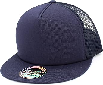 KBETHOS Classic 5 Panel Foam Front Trucker Mesh Cap with Adjustable Snapback