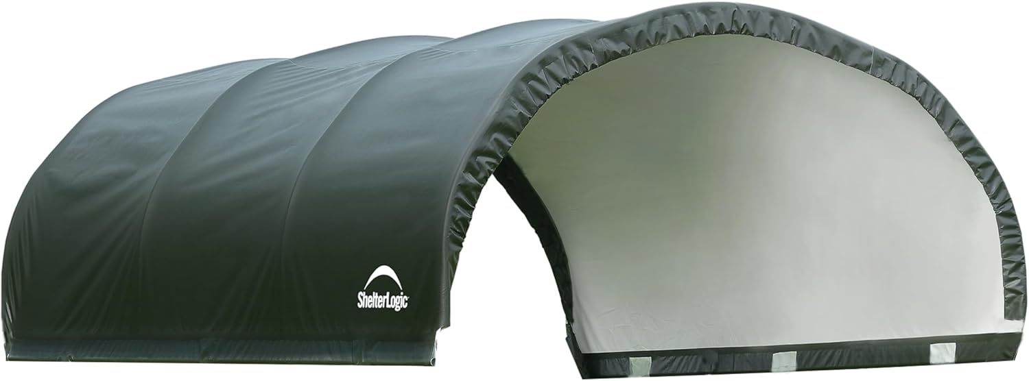 ShelterLogic Standard Replacement Cover 90685, 7.5oz, Green for 51530 10x10 ft. Corral Shelter™(Cover only Does not Include Frame or Corral Panels)
