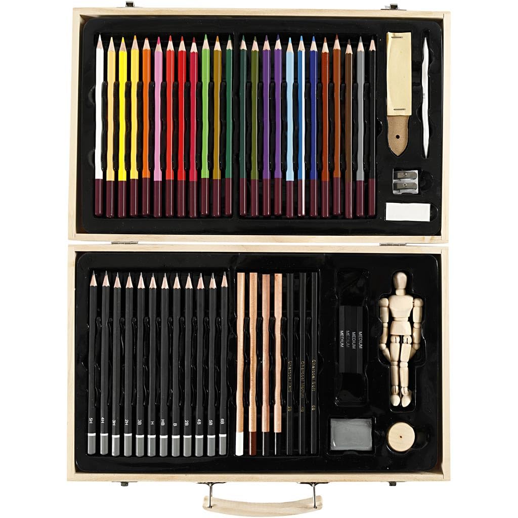 Creativ Company Kit de Bricolaje - Juego de Dibujo y Dibujo (34299)