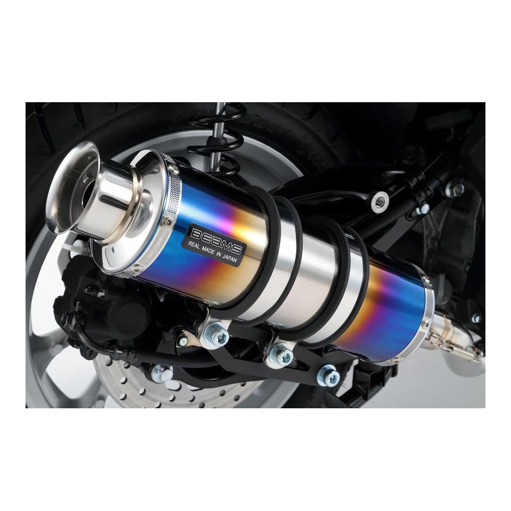★ BEAMS SS300ヒートチタン SP マフラー フルエキ JMCA Amazon | ビームス (BEAMS) SS300 ヒートチタンSP シグナス X Fi