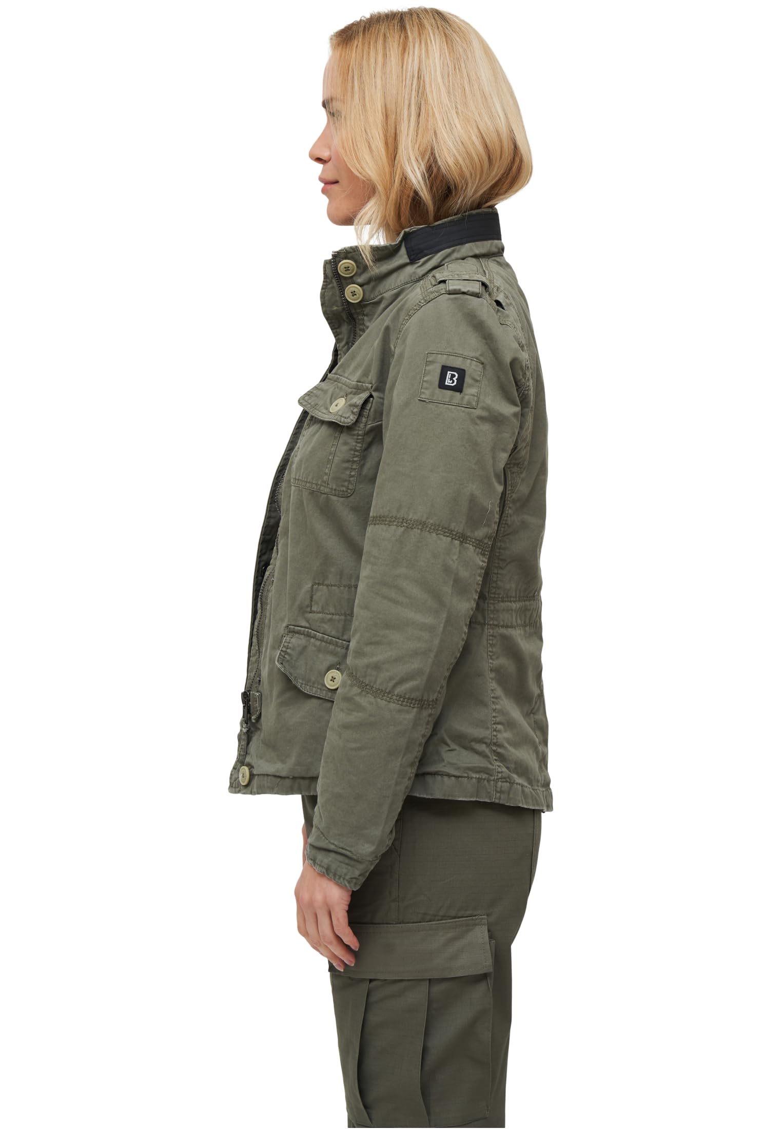 Brandit Ladies Britannia Jacket Donna Giacca di mezza stagione nero