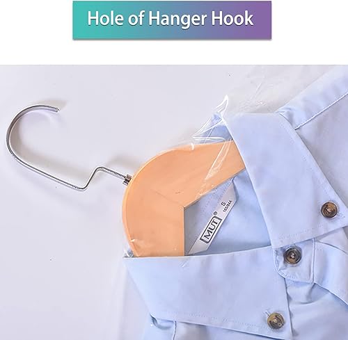 Miniatura 5 de Kornculor 50100 bolsas de plástico para tintorería de 47 pulgadas, cubierta transparente de ropa a prueba de polvo, bolsa de lavandería para